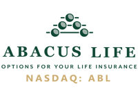 Abacus Life NASDAQ Gold Logo - No Background